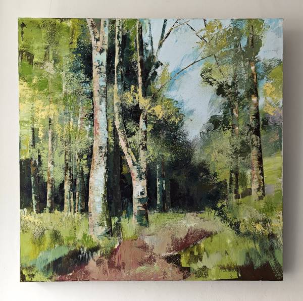 - Oil on Canvas, Painting by Belinda Reynell, measuring 80 x 80 cm (H x W) £995
